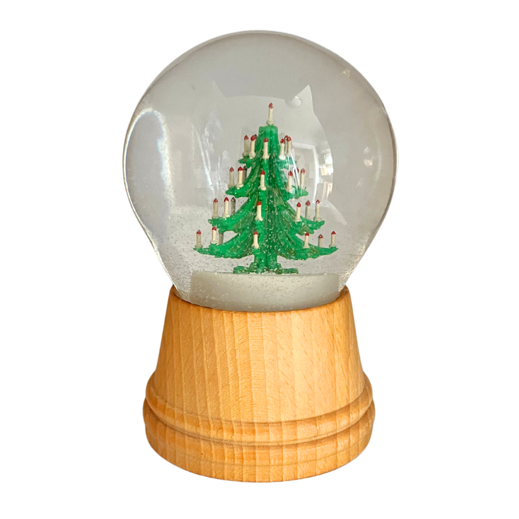 Medium Wooden Snowglobe · Christmas Tree