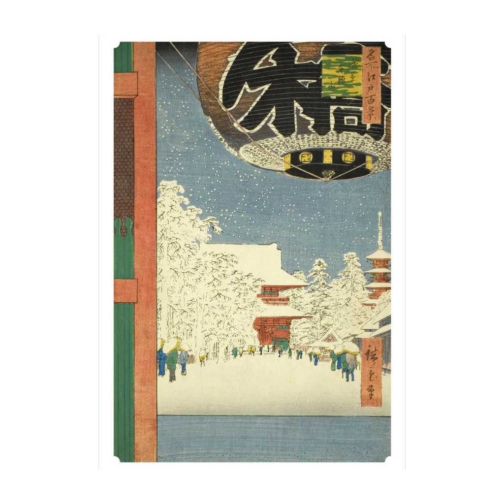Hiroshige · Scenes of Winter Greeting Card Set
