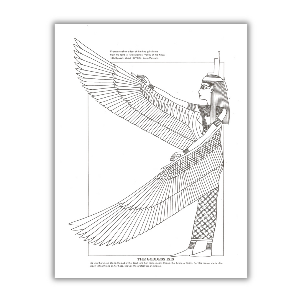 A Coloring Book of Ancient Egypt · Vintage Edition