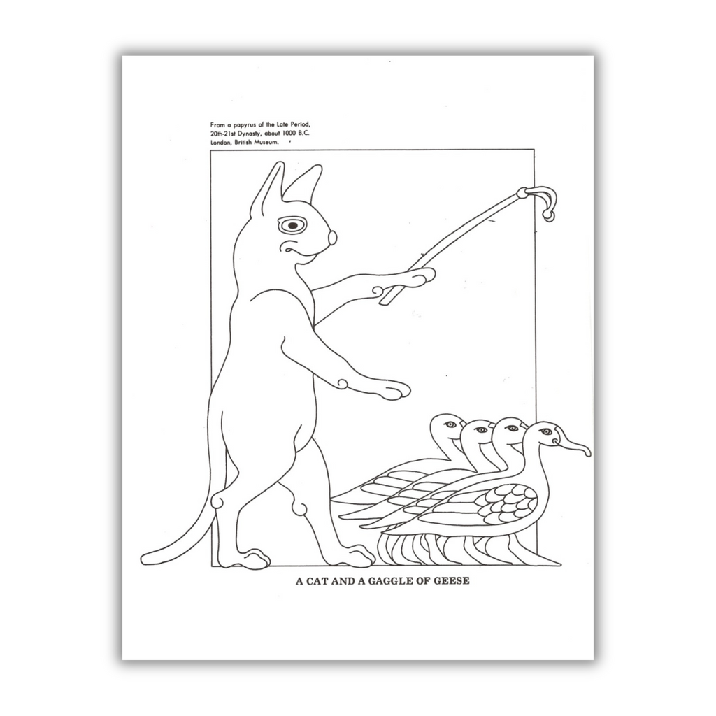 A Coloring Book of Ancient Egypt · Vintage Edition