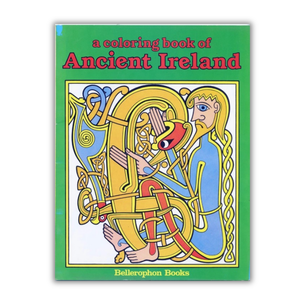 A Coloring Book of Ancient Ireland · Vintage Edition
