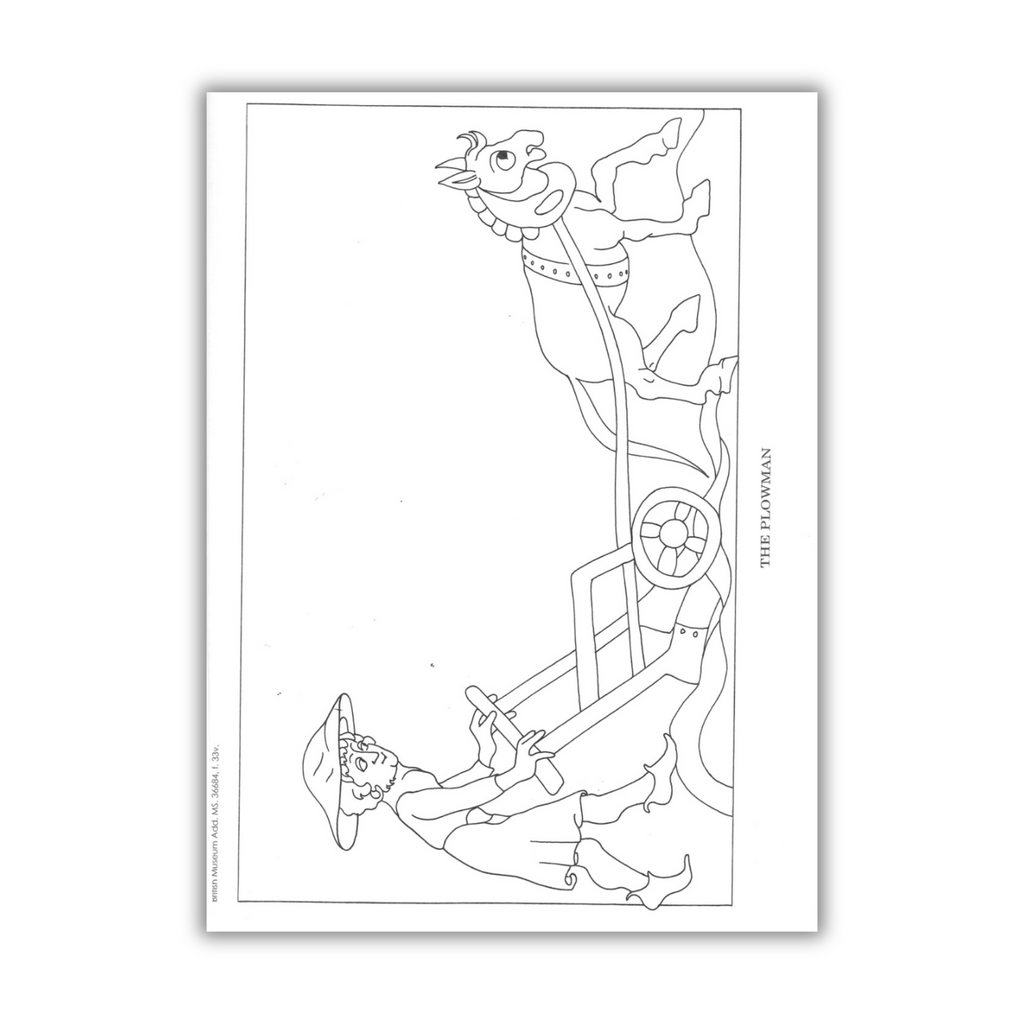 A Coloring Book of the Middle Ages · Vintage Edition