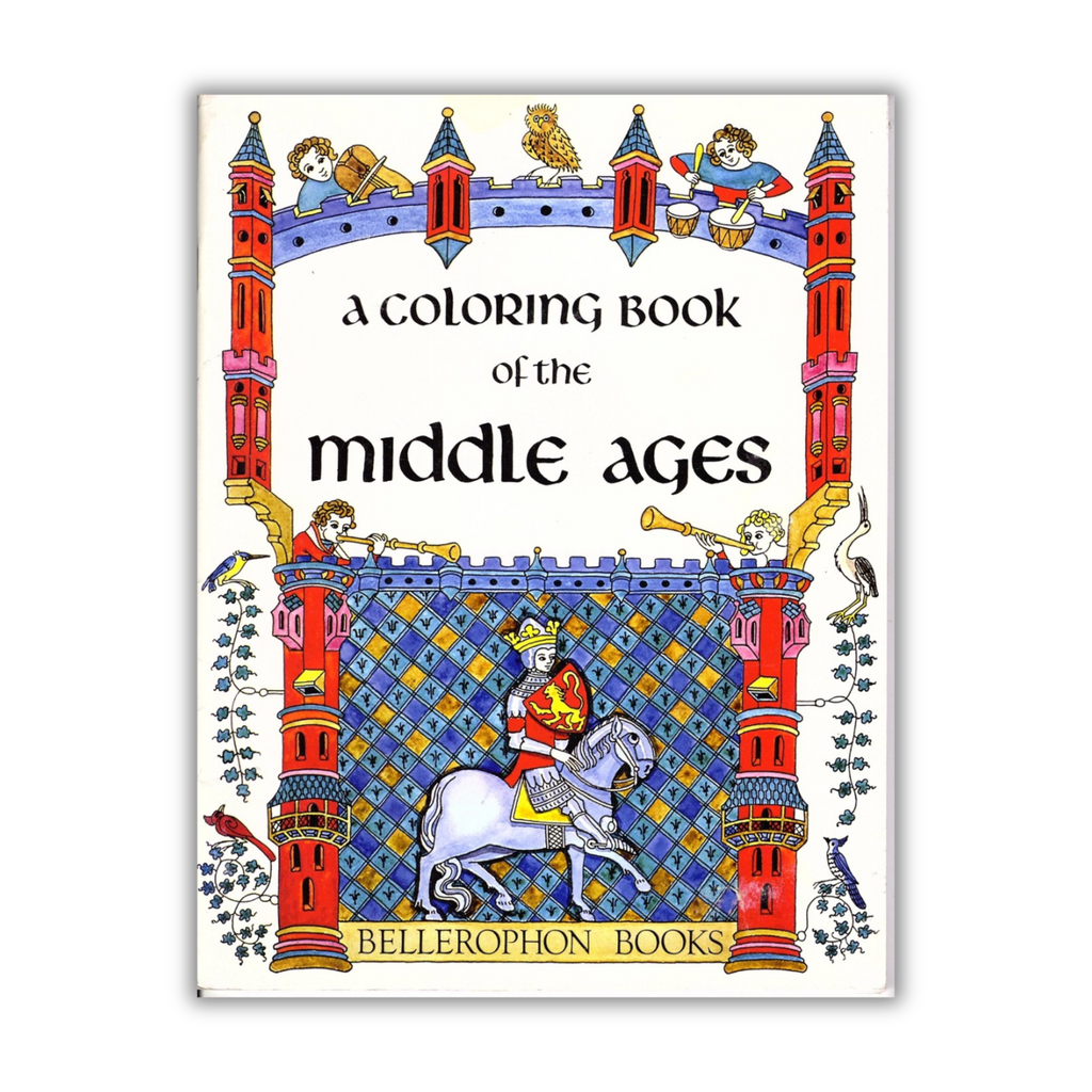 A Coloring Book of the Middle Ages · Vintage Edition