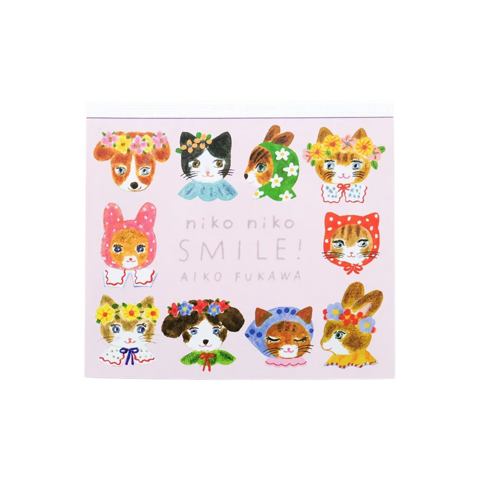 Aiko Fukawa Block Memo Pad · Smile