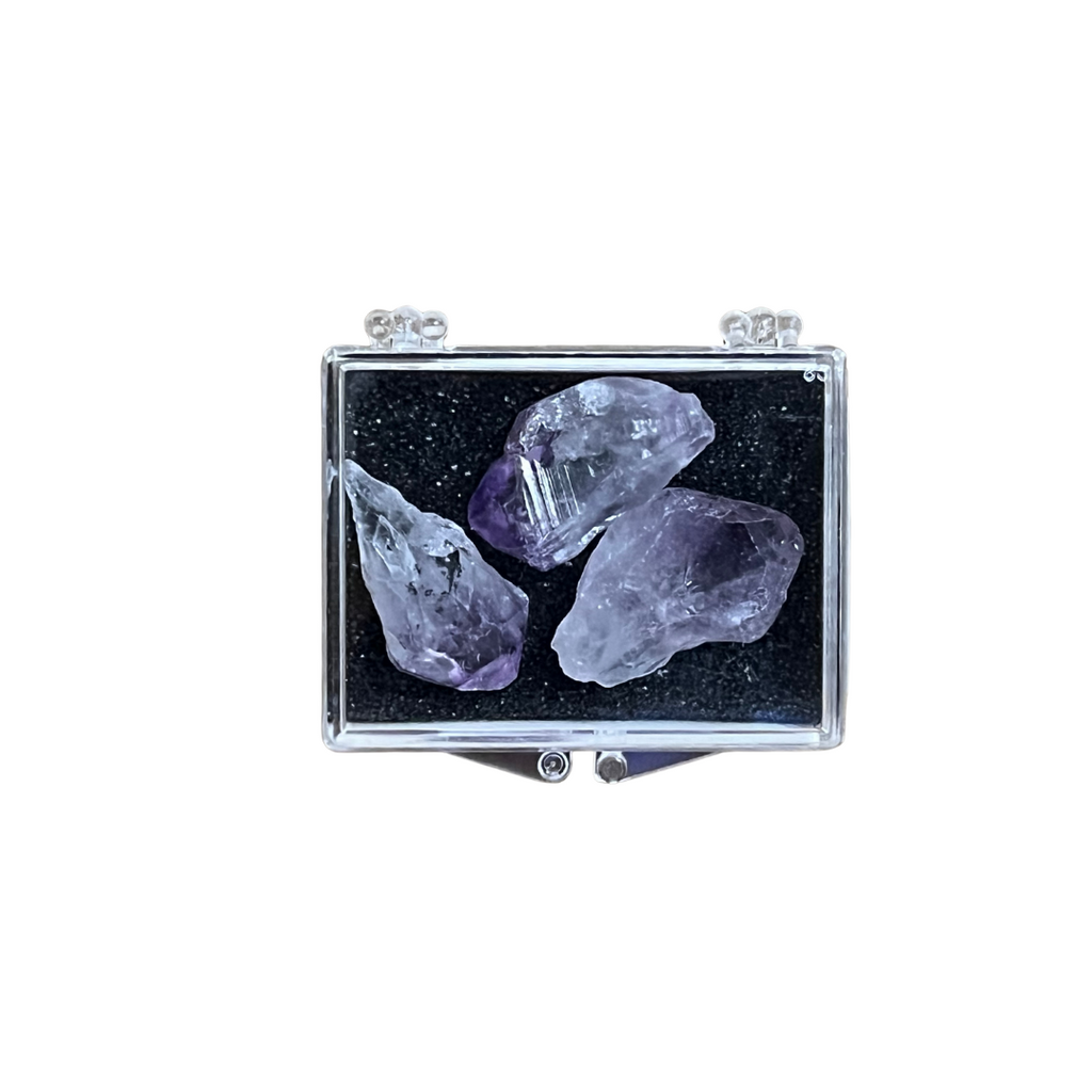 Set of Amethyst Crystal Points