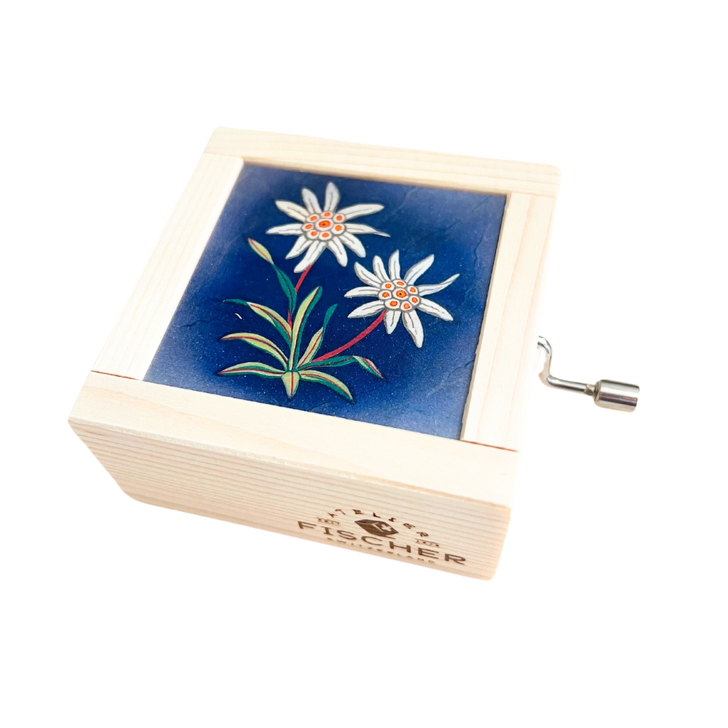 Atelier Fischer Music Box · Edelweiss Flower