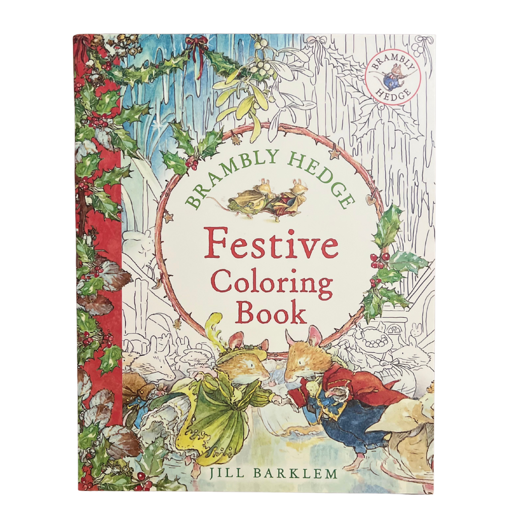 The Brambly Hedge Festive Coloring Book