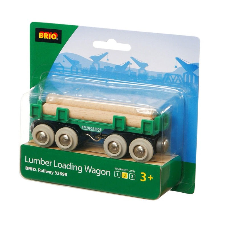 Brio Lumber Loading Wagon
