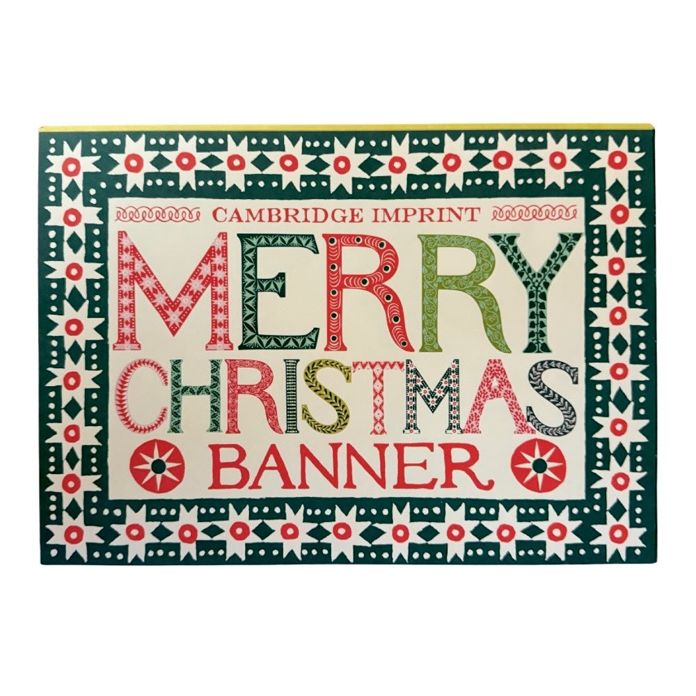 Cambridge Imprint Merry Christmas Banner