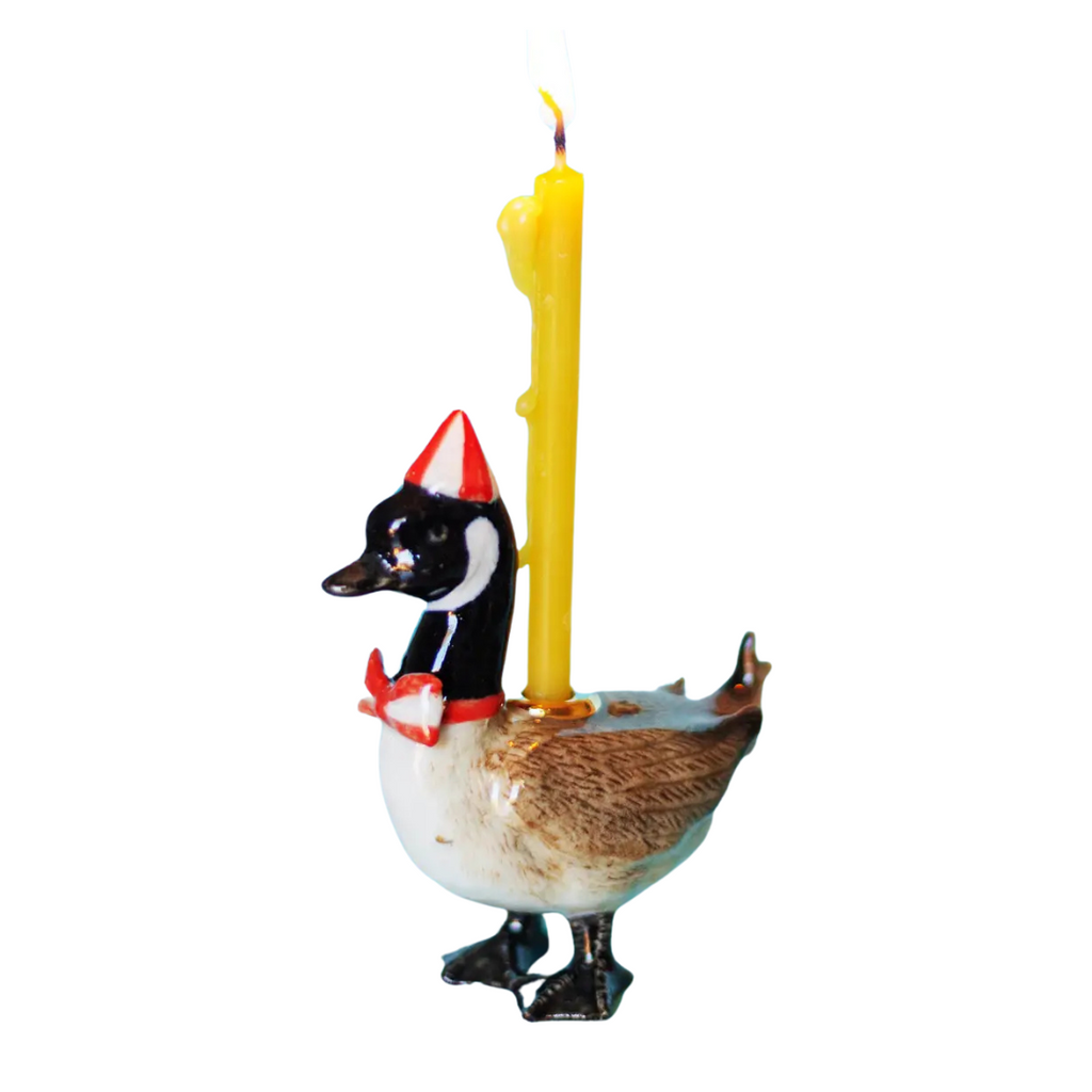 Camp Hollow Candleholder Cake Topper · Canadian Goose