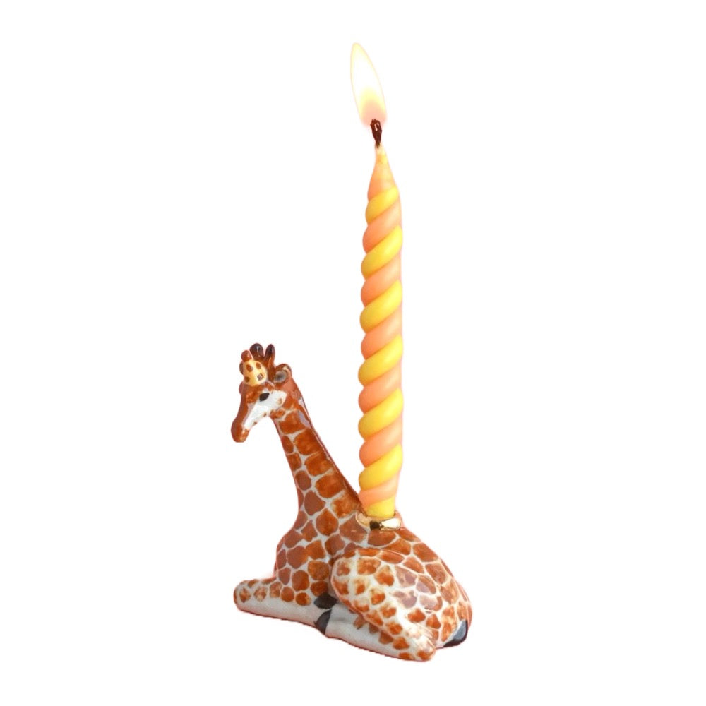 Camp Hollow Candleholder Cake Topper · Giraffe