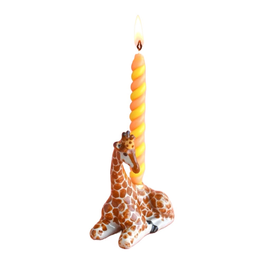 Camp Hollow Candleholder Cake Topper · Giraffe