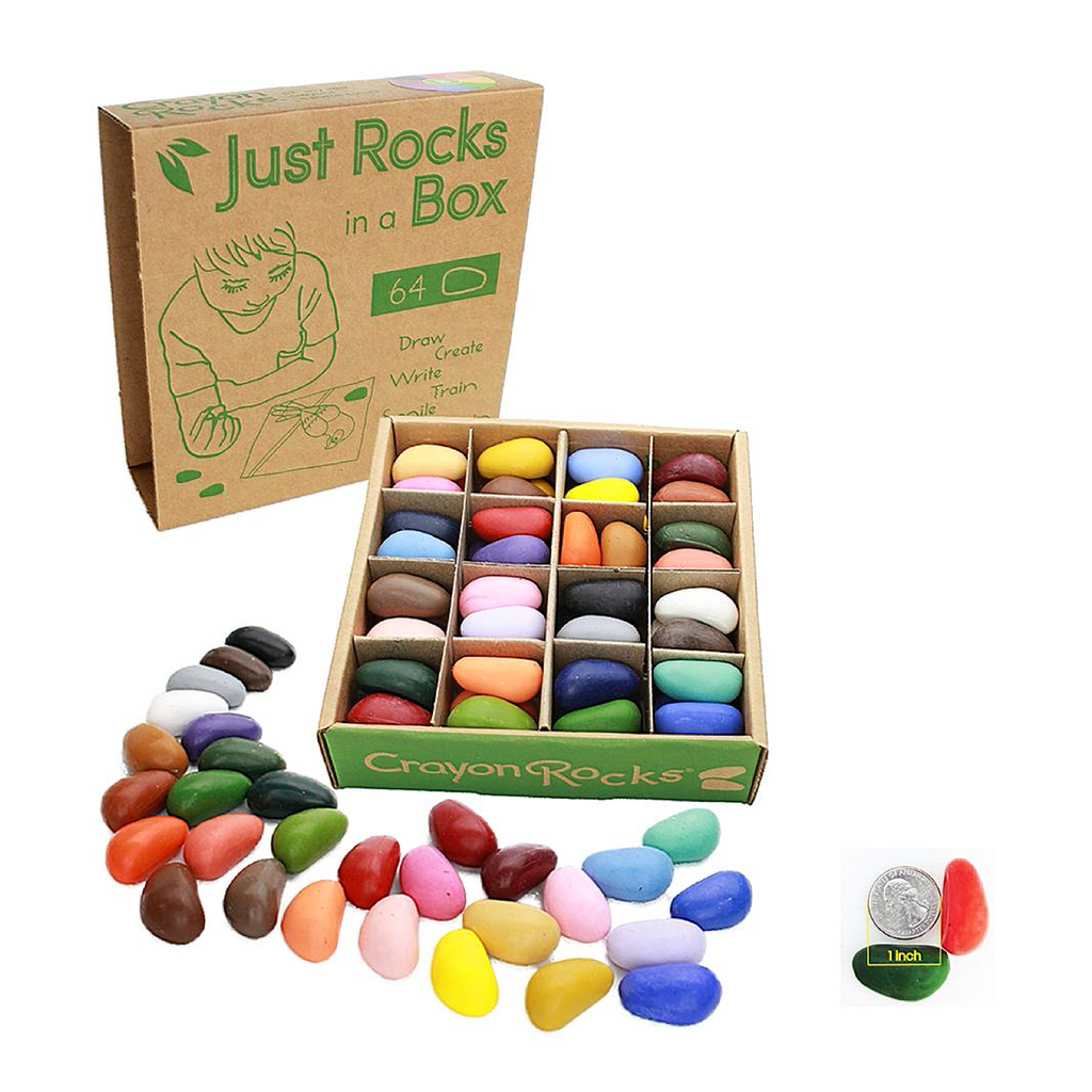 Crayon Rocks 64 Piece Crayon Set in 32 Different Colors