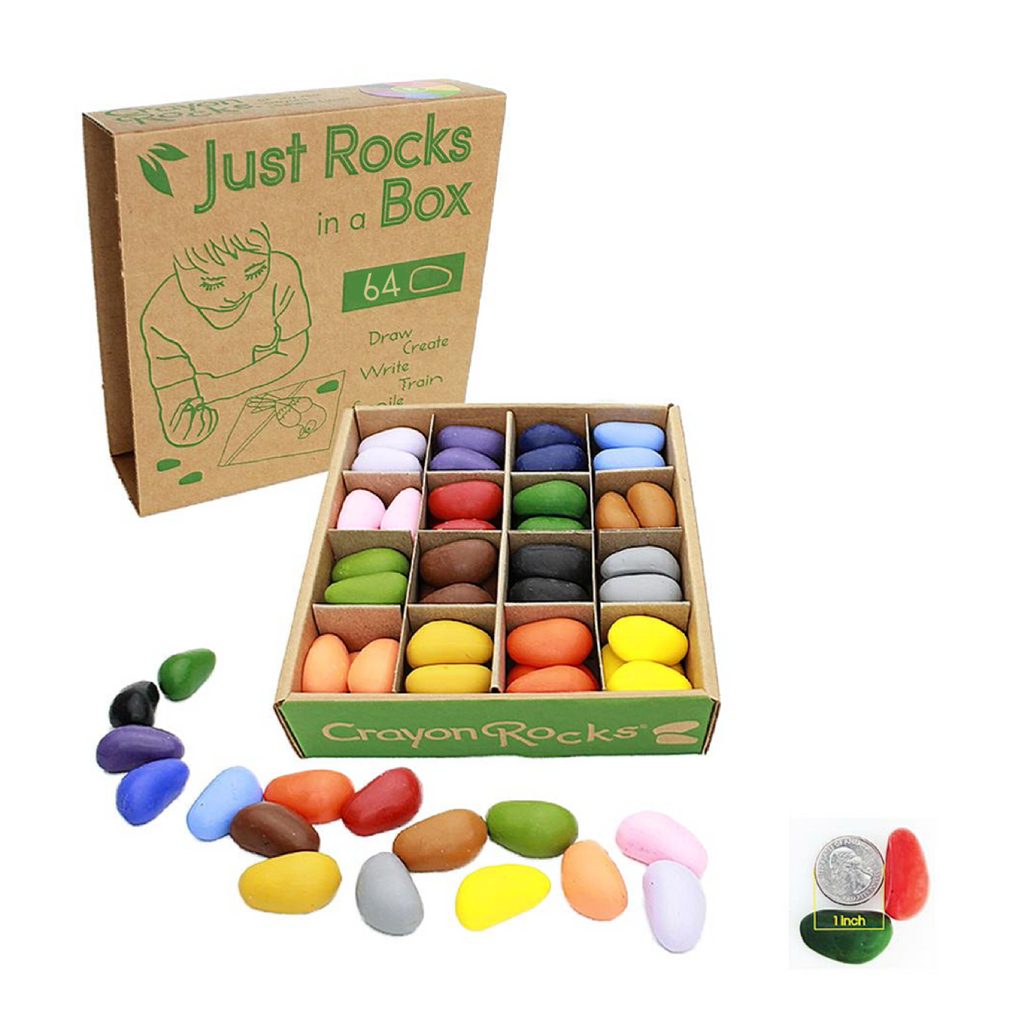 Crayon Rocks 64 Piece Crayon Set in 16 Different Colors