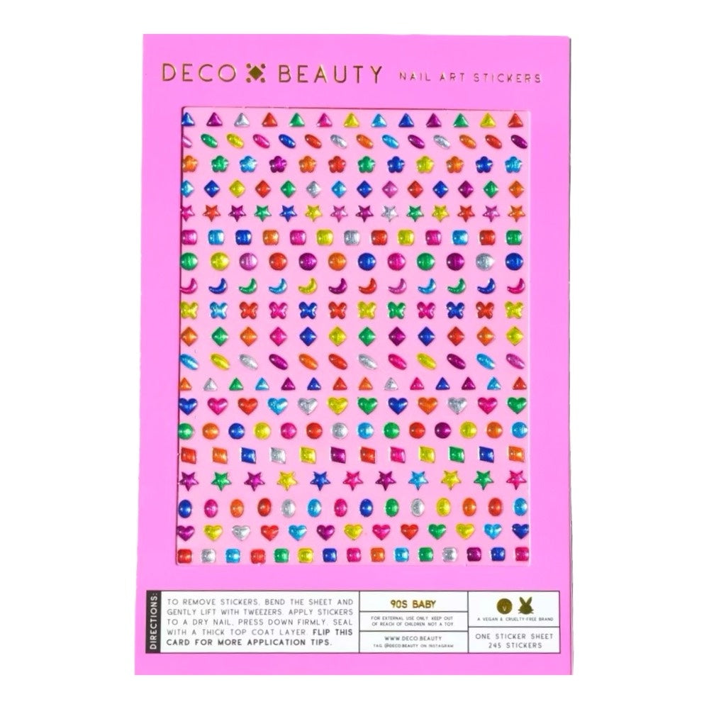 Deco Beauty Nail Art Stickers • 90s Baby