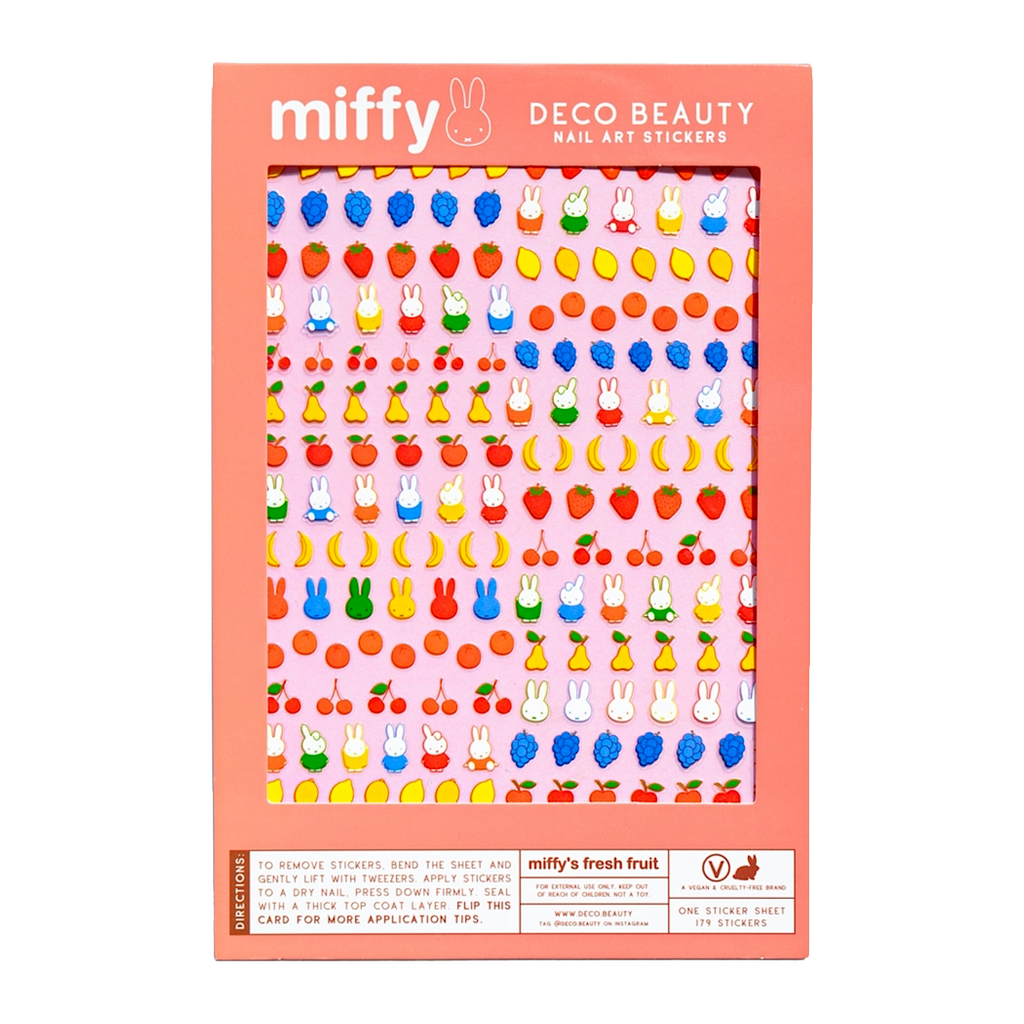 Deco Beauty Nail Art Stickers · Miffy's Fresh Fruit