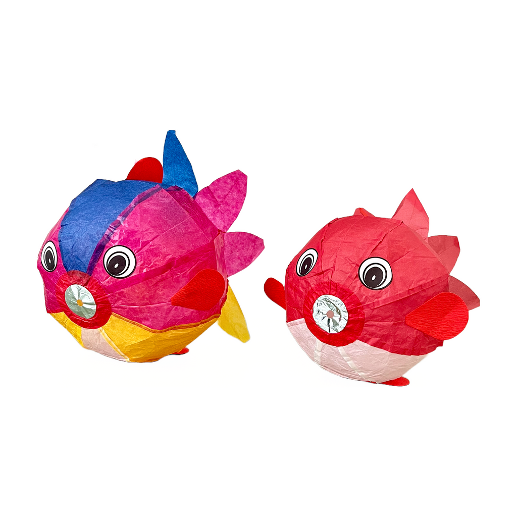 Decorative Fish Japanese Paper Balloon Set