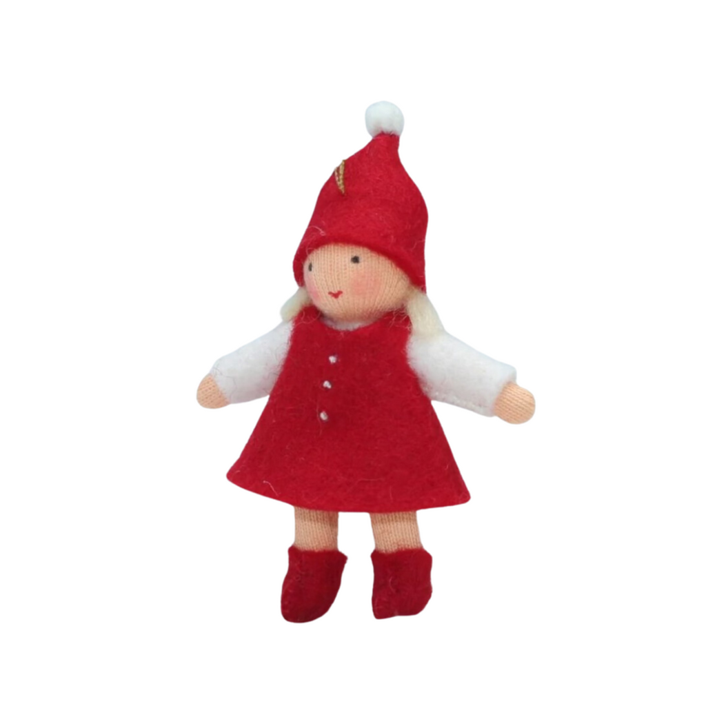 Santa's Helper Girl Ornament · Fair