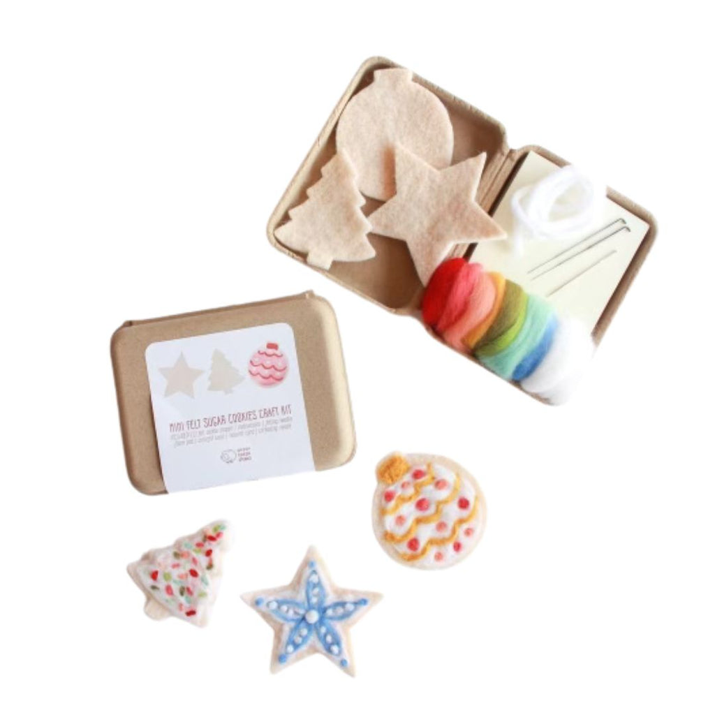 Sugar Cookie Felting Craft Kit