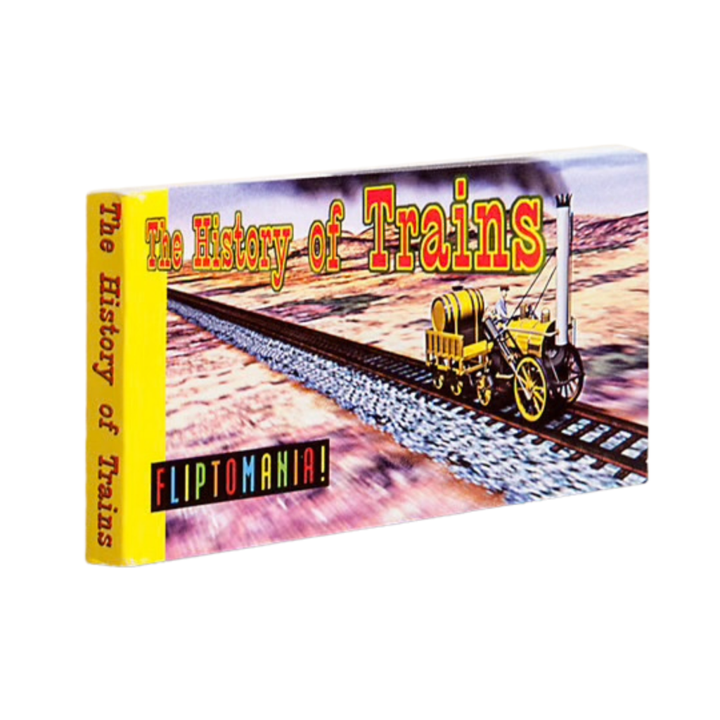 The History of Trains Animation Flipbook