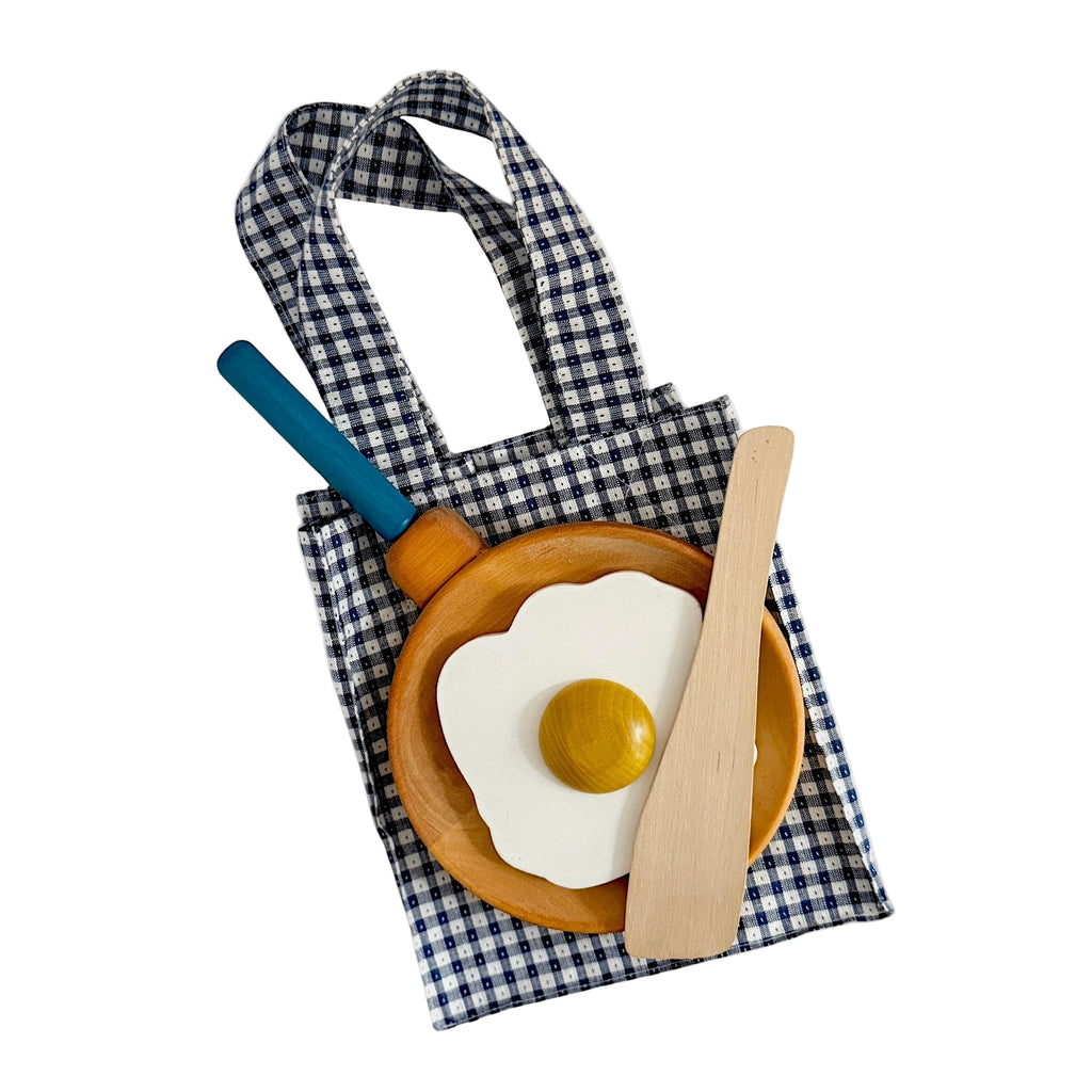 Fried Egg and Pan Set with Bag