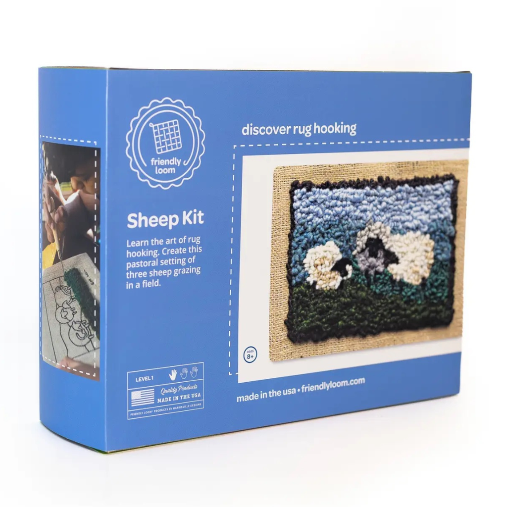 Friendly Loom Sheep Rug Hooking Kit