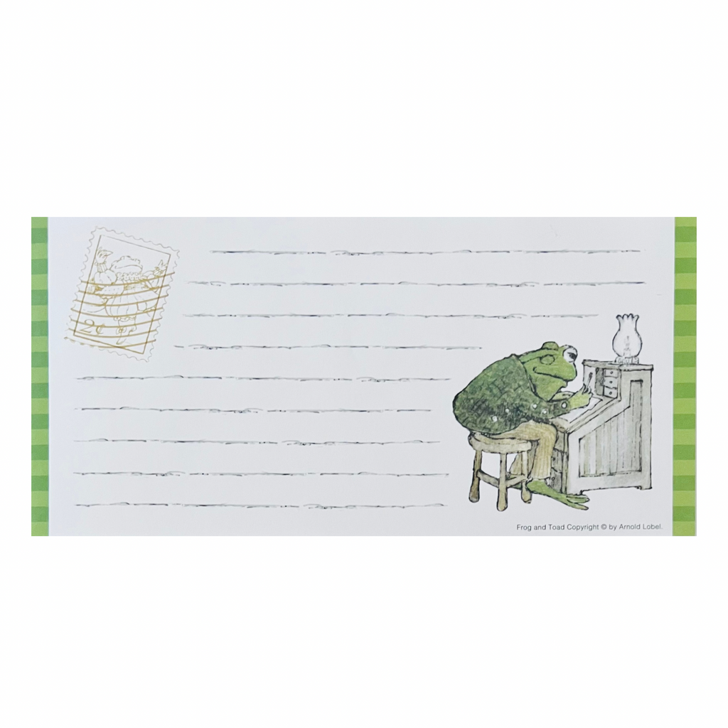 Frog and Toad Notepad