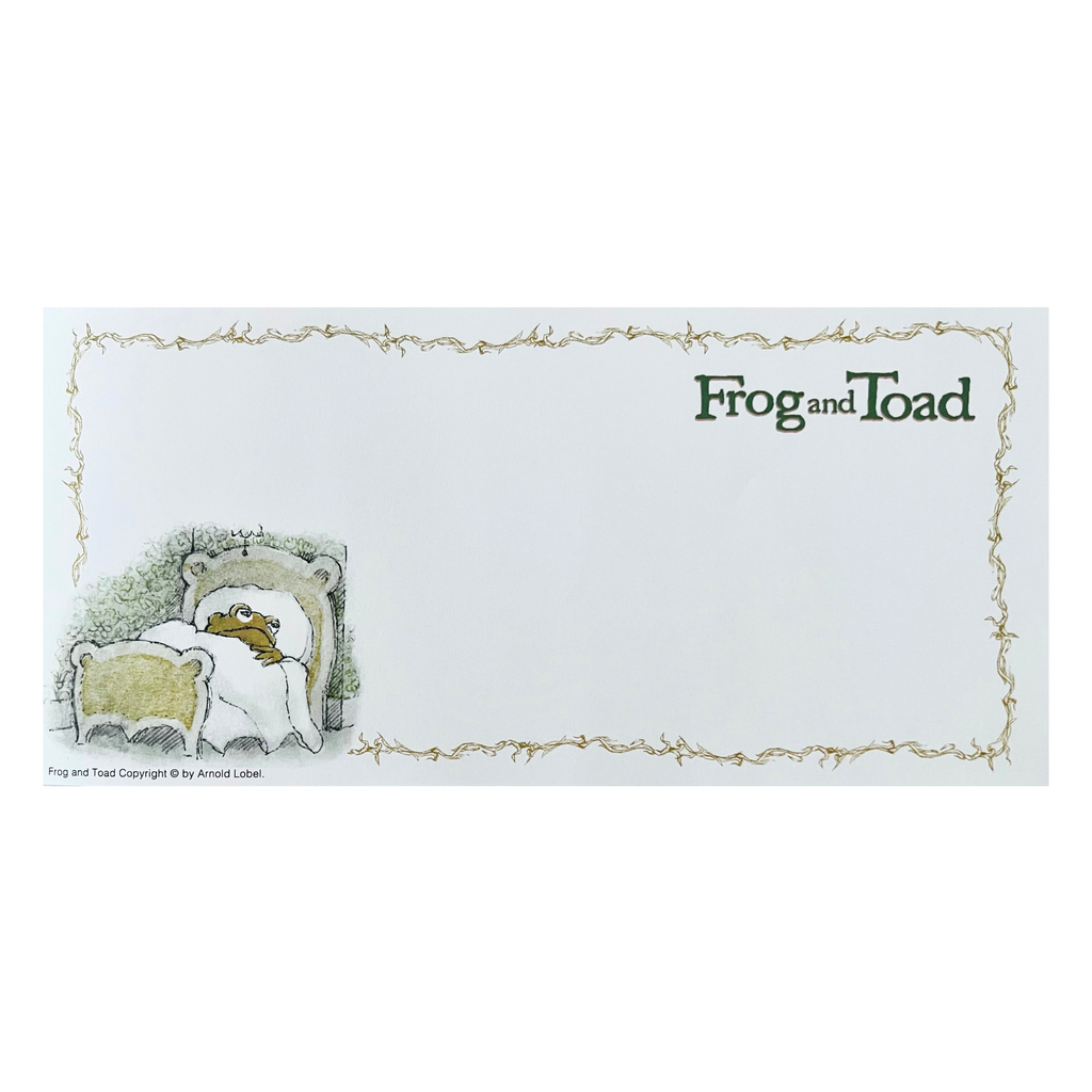 Frog and Toad Notepad