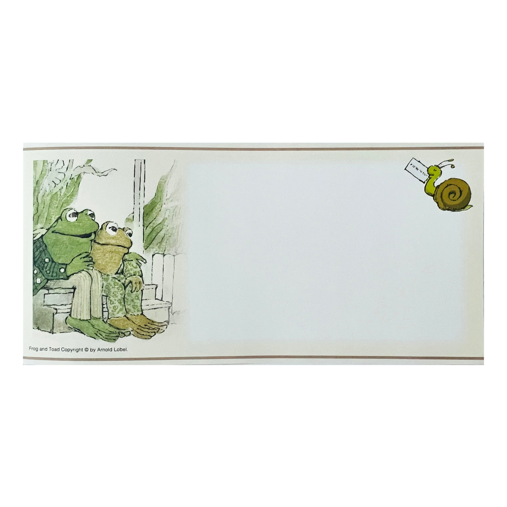 Frog and Toad Notepad