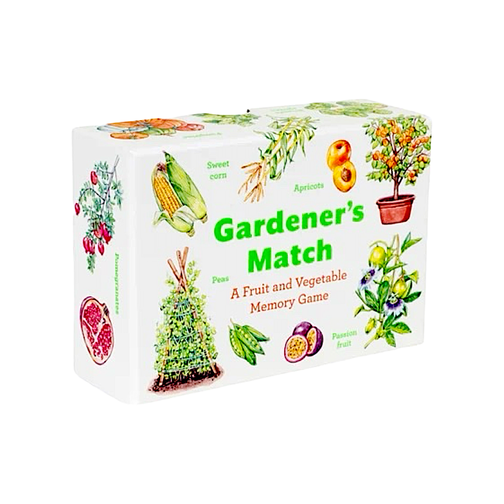 Gardener's Match A Fruit and Vegetable Memory Game