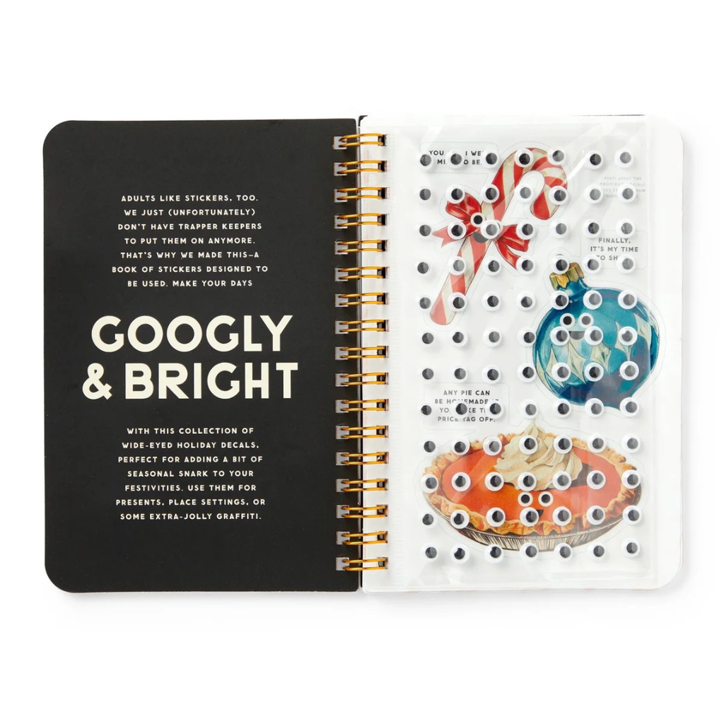Googly & Bright · A Holiday Sticker Book