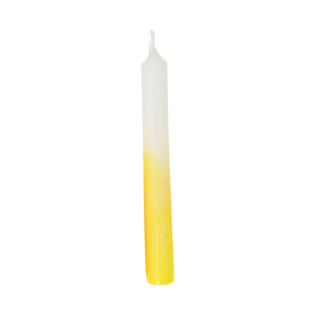 Grimm's Hand Dipped Beeswax Candles · Rainbow