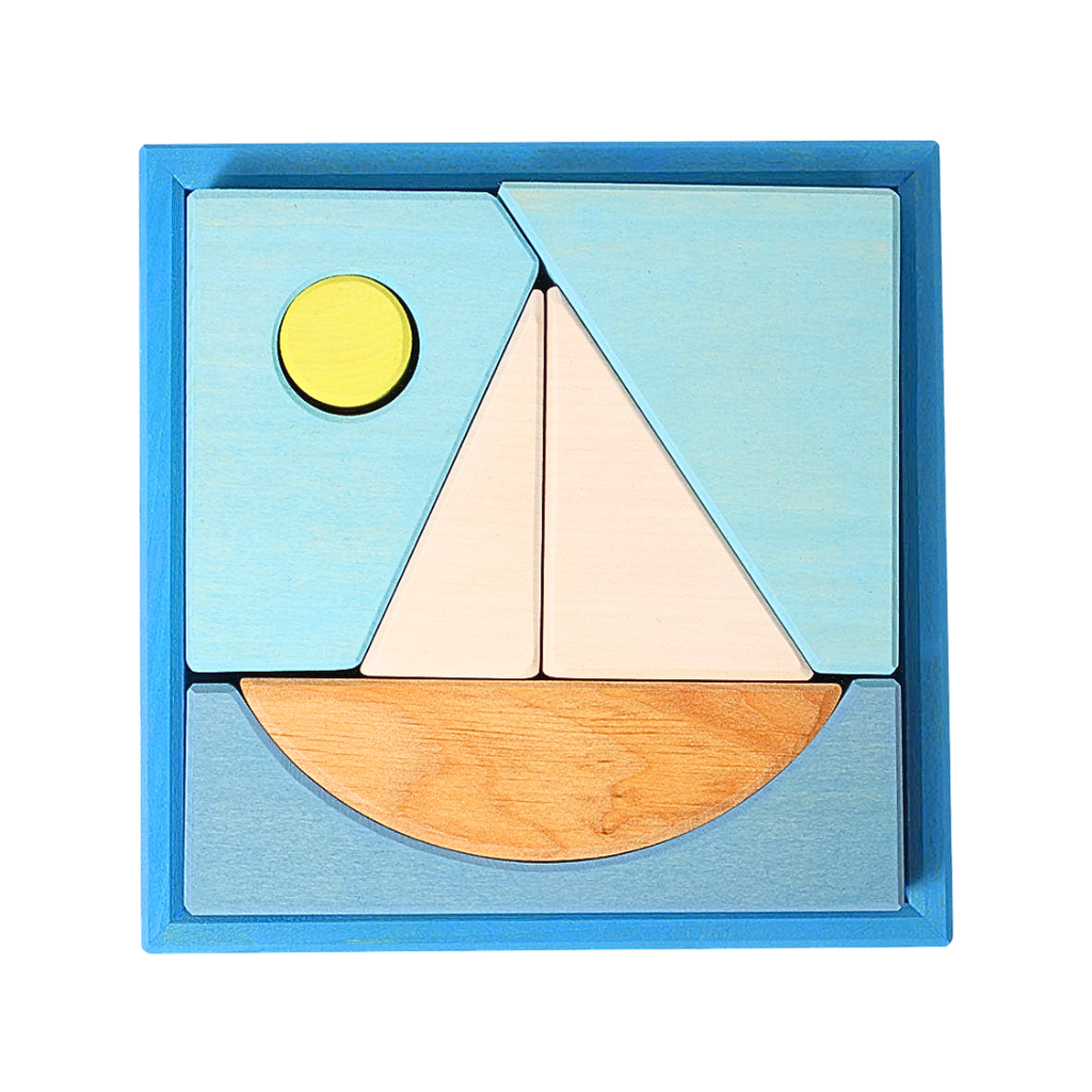 Grimm's Ship Building Block Set
