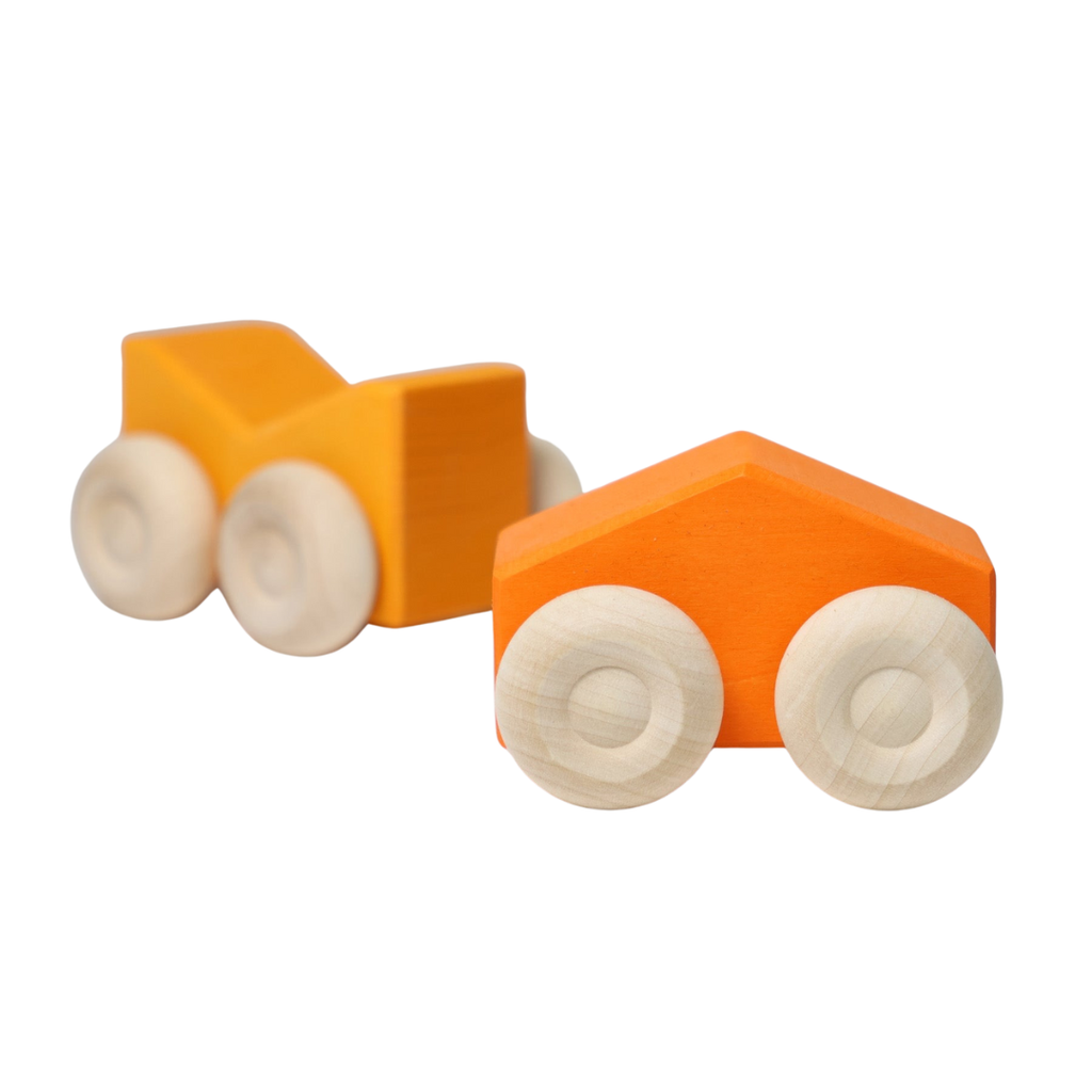 Grimm's Stacking Cars · Orange