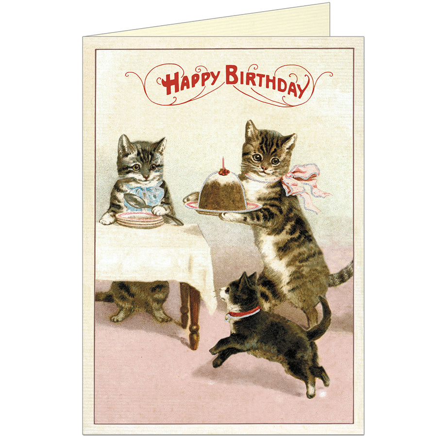 Cavallini & Co. Happy Birthday Cats Card