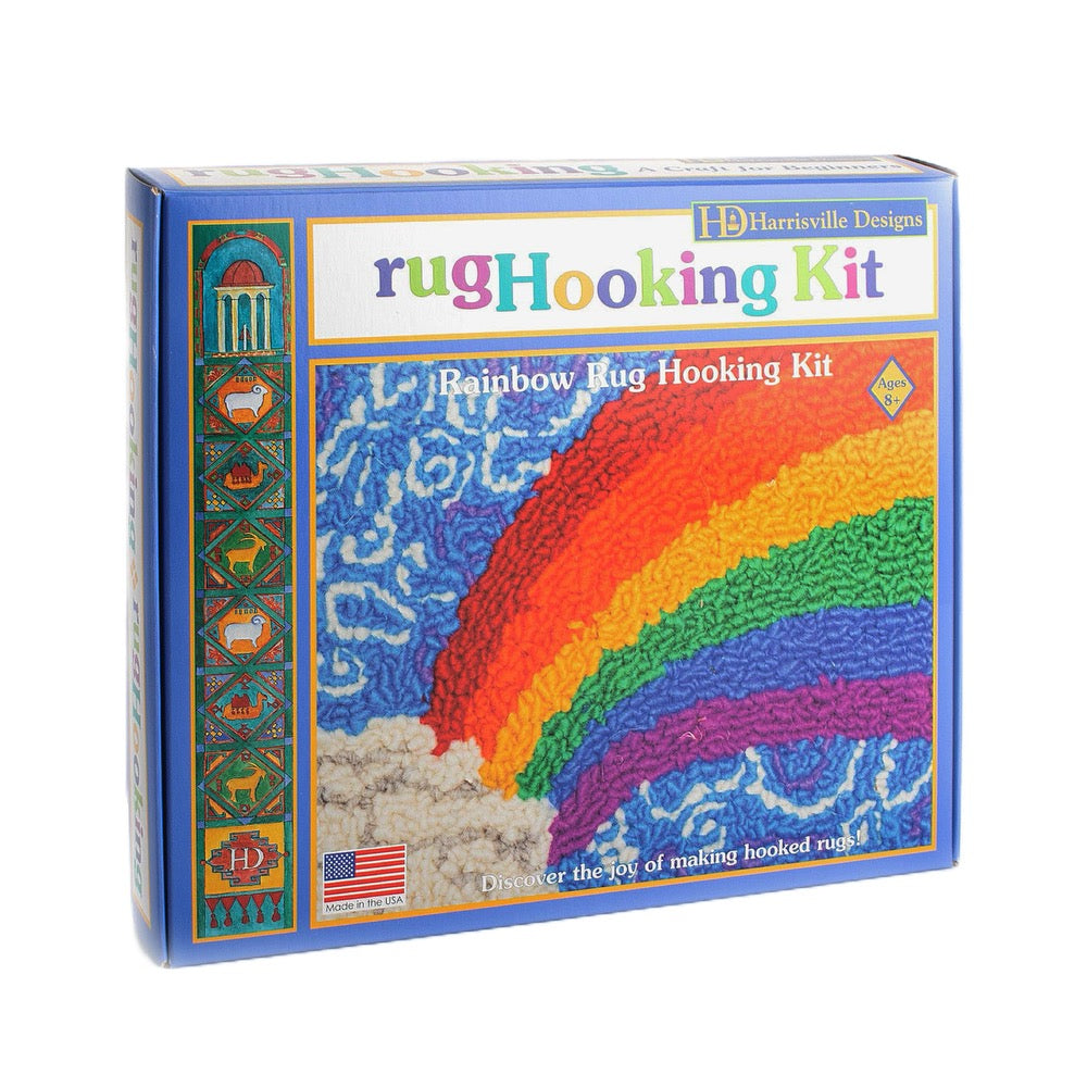 Harrisville Designs Rainbow Rug Hooking Kit