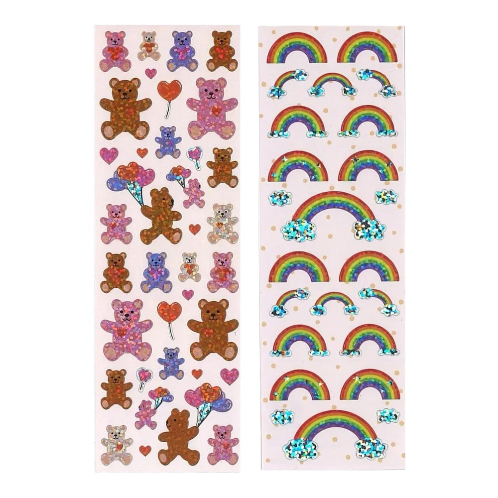 Hologram Stickers · Bears and Rainbows