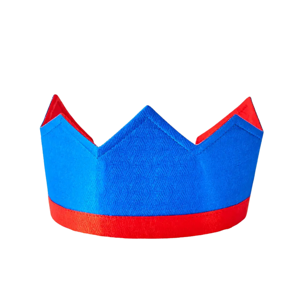 Sarah's Silks Reversible Crown · Red Prince/Knight
