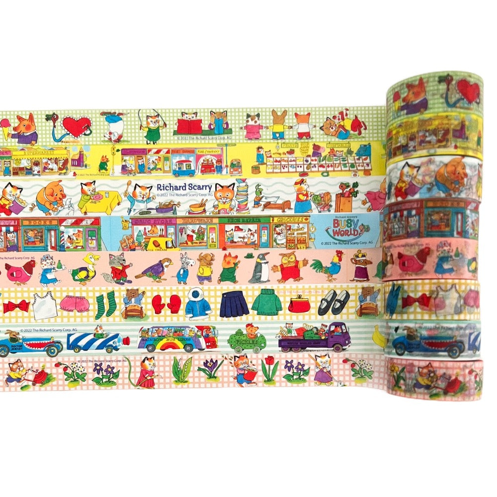 Japanese Masking Tape · Richard Scarry *Limited Edition