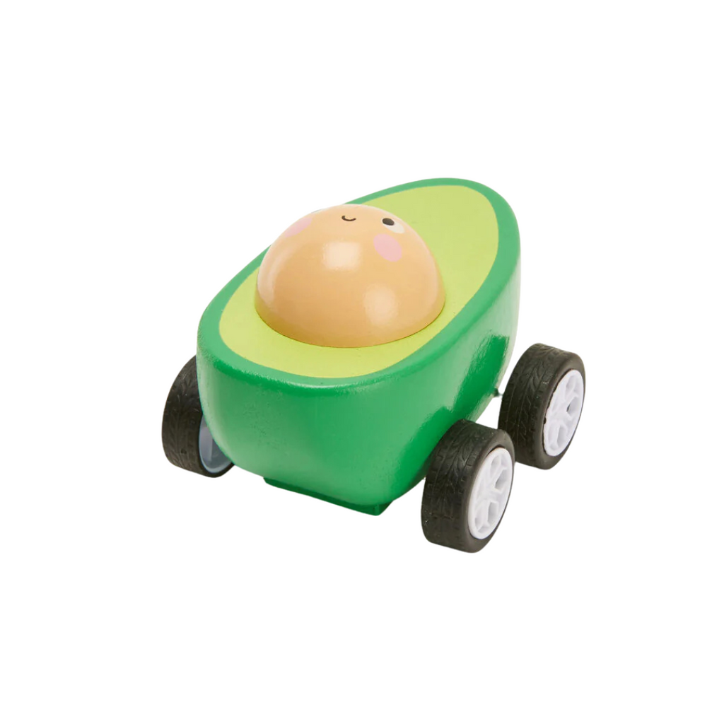 Kikkerland Fruit-Fun Avocado Pullback Car