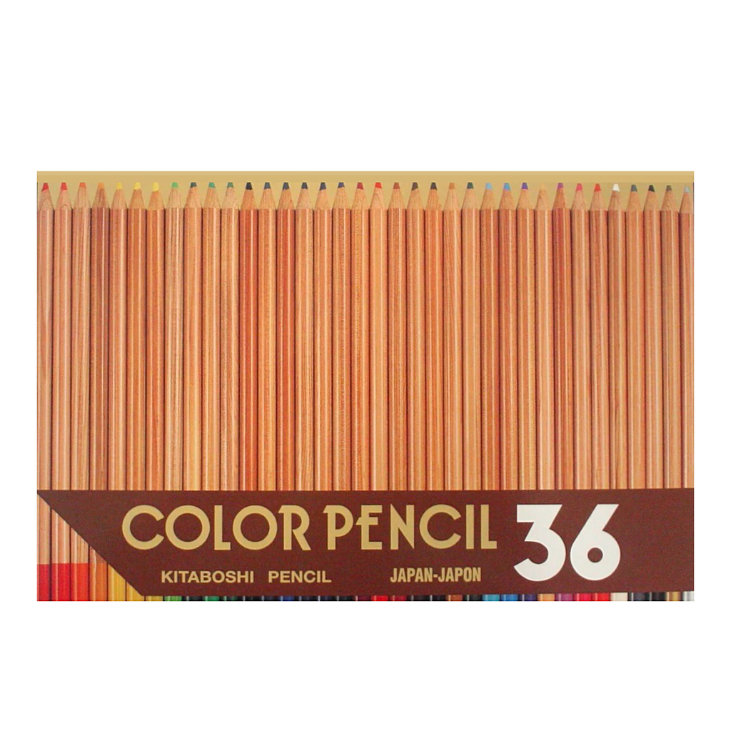 Kitaboshi 36 Piece Colored Pencil Set