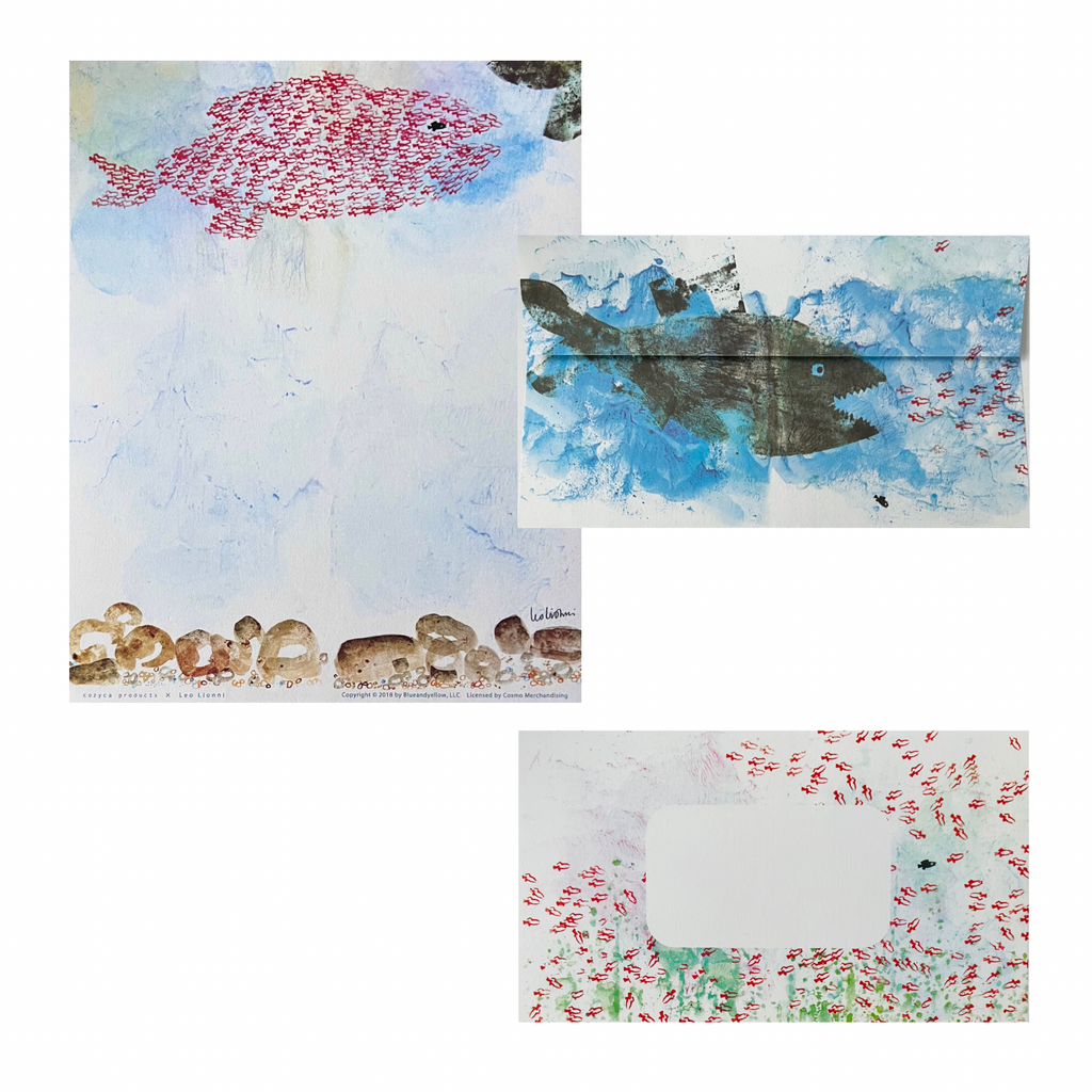 Leo Lionni Stationery Set · Swimmy