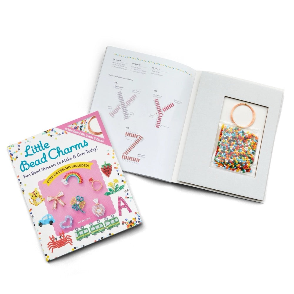 Little Bead Charms DIY Book with Supplies by Miyuki Oku