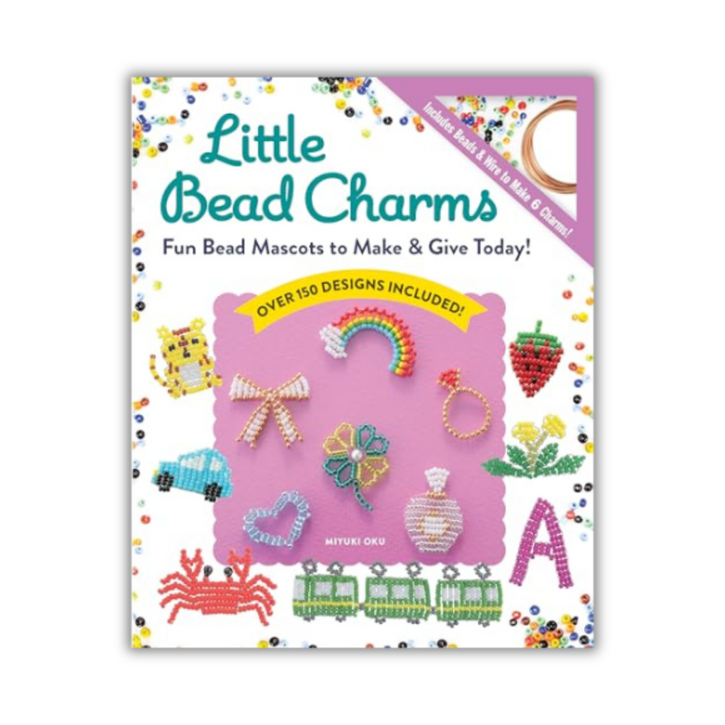 Little Bead Charms DIY Book with Supplies by Miyuki Oku