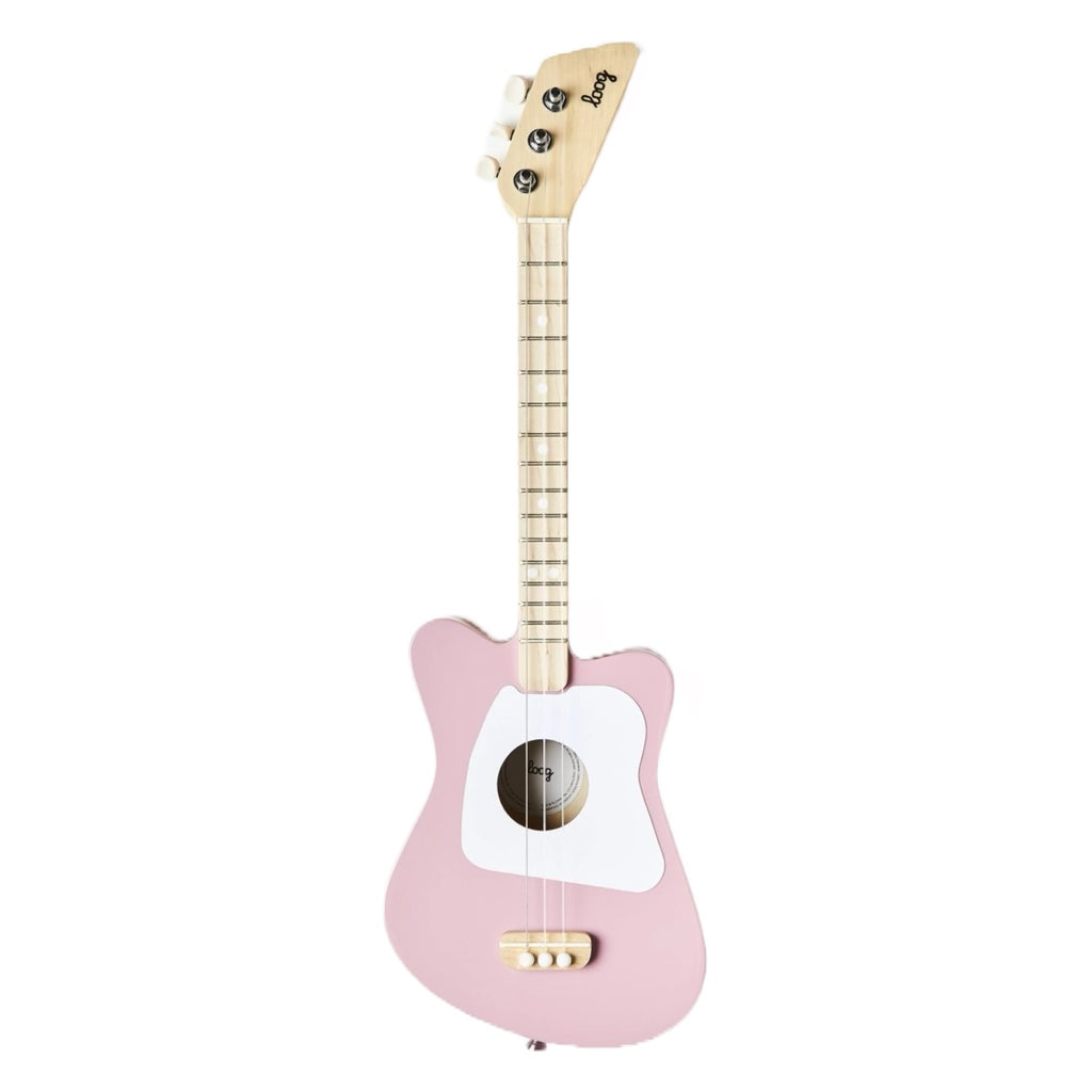 Loog Mini Acoustic Guitar · Pink