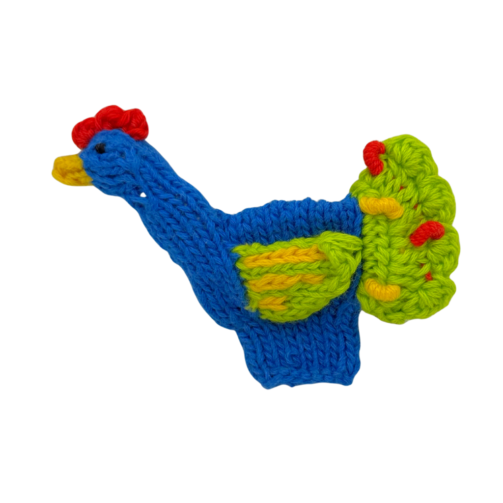 Finger Puppet · Peacock