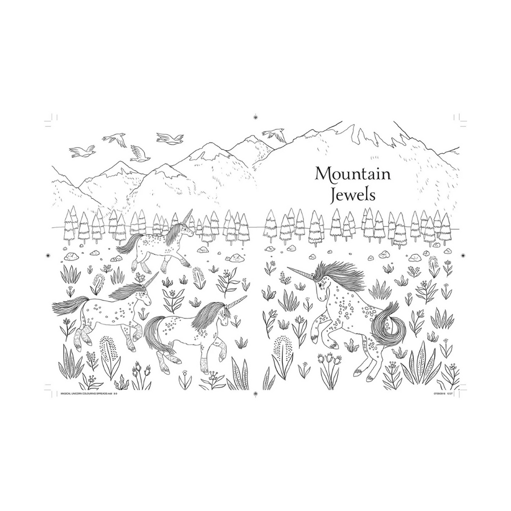 Magical Unicorn Society Official Coloring Book