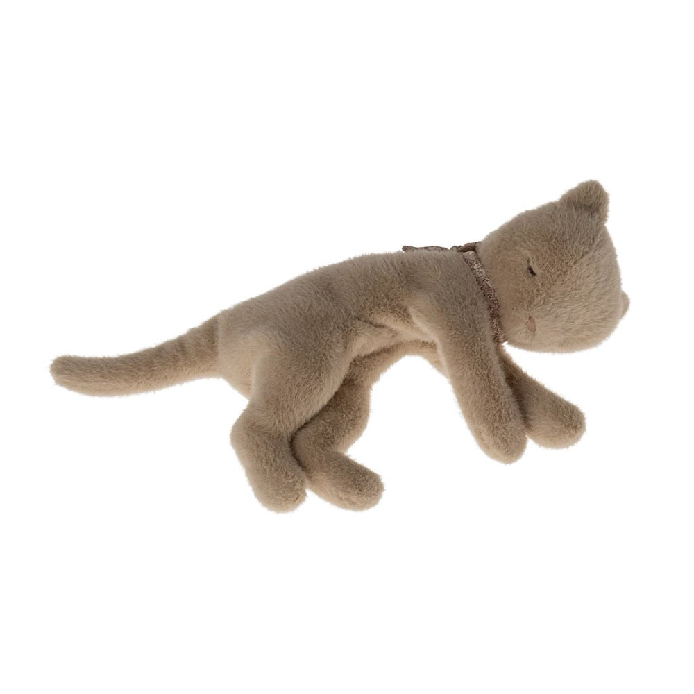 Maileg Cream Peach Medium Plush Kitten