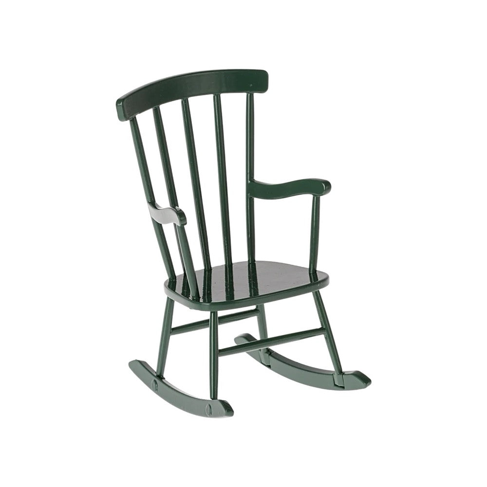 Maileg Dark Green Mouse Rocking Chair