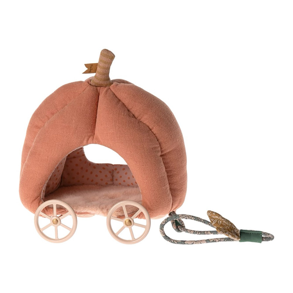 Maileg Royal Pumpkin Mouse Carriage